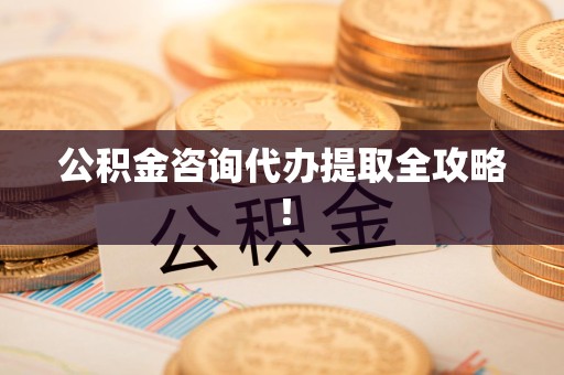 珠山公积金咨询代办提取全攻略！